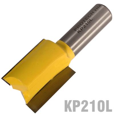 STRAIGHT BIT 1'(25.4MM) X 1 1/4'(31.8MM) TWO FLUTE 1/2' SHANK — image 1