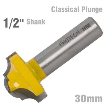 CLASSICAL PLUNGE CUTTING 30MM 1/2' SHANK — image 1
