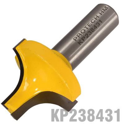 PIERCE & ROUND OVER BIT 3/8' X 3/4' 1/2' SHANK — image 1