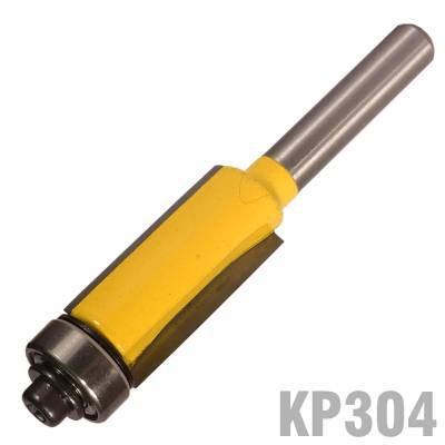 TRIM BIT 1/2' X 1'WITH BOTTOM BEARING 1/4' SHANK — image 1