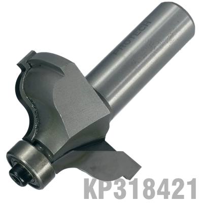 QUIRK TOPPED OGEE 1/5/8' X 11/16'RADIUS 1/4' 1/2' SHANK — image 1