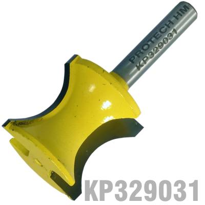 EXTERNAL BULL NOSE 1' (24.4MM) X 3/4' HALF RADIUS RADIUS 3/16' 1/4' S — image 1