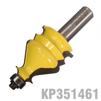 FACE MOULD BIT 1 3/8' X 1 5/8' RADIUS 1/8'  1/2' SHANK — image 1