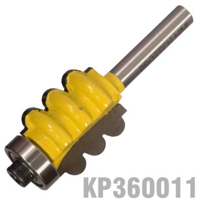 TRIPLE FLUTE BIT 7/8' X 1' TWO FLUTES 1/4' SHANK — image 1