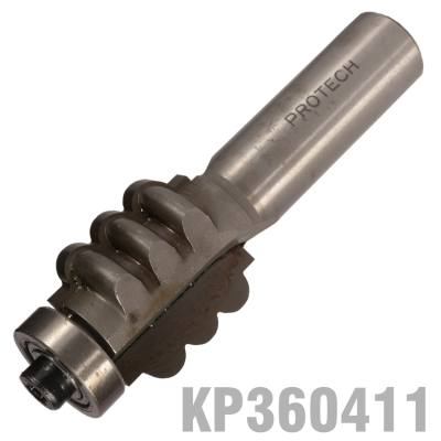 TRIPLE FLUTE BIT 7/8' X 1' TWO FLUTES 1/2' SHANK — image 1