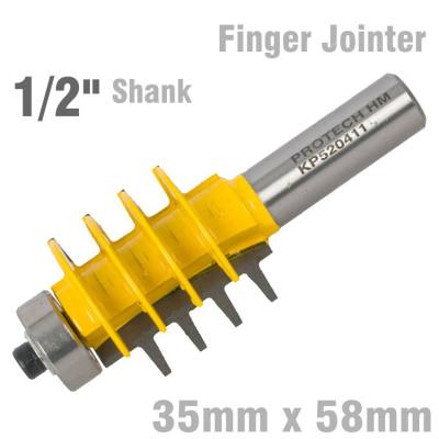 ECONOMY FINGER JOINTER 35MM X 58MM  1/2' SHANK — image 1