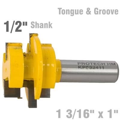 TONGUE & GROOVE - PARALLEL 1 3/16' x 1' 1/2' SHANK — image 1