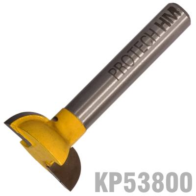 FINGER GRIP BIT 3/4' X 1/4' TWO FLUTE 1/4 SHANK — image 1