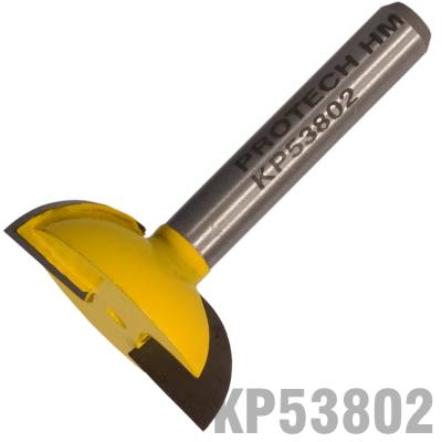 FINGER GRIP BIT 3/8' X 1/4' TWO FLUTE 1/4' SHANK — image 1