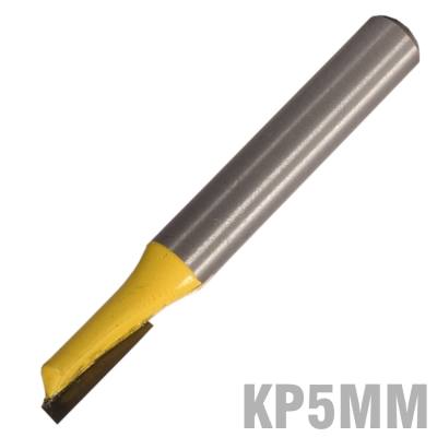 STRAIGHT BIT 5MM X 13MM SINGLE FLUTE METRIC 1/4' SHANK — image 1