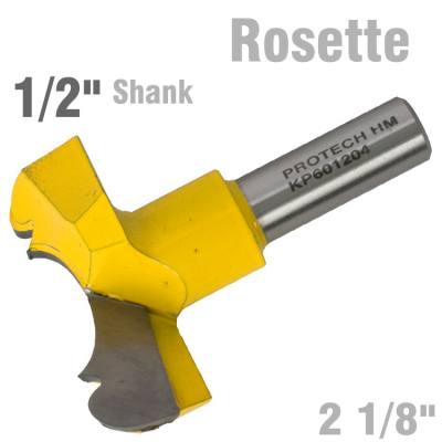 ROSETTE BIT 54MM (2 1/8'CUTTING DIAMETER) 1/2' SHANK 601204 — image 1