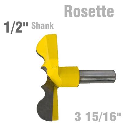 ROSETTE BIT 84MM (3 15/16'CUTTING DIAMETER) 1/2' SHANK — image 1