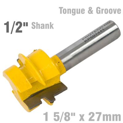 TONGUE AND GROOVE TAPER (WEDGE TAPER) 1 5/8' X 27MM 1/2' SHANK — image 1