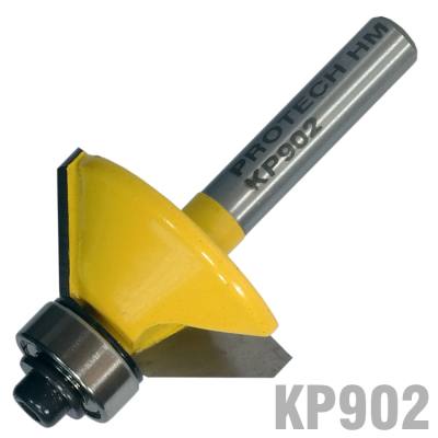 CHAMFER BIT TCT 45° 1  3/16' X 1/2' X 1/4' SHANK — image 1