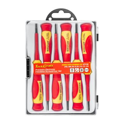 6PC PRECISION ELECTRONIC INSULATED SCREWDRIVER SET — image 1