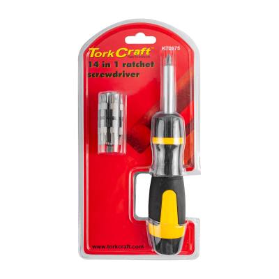 RATCHET SCREWDRIVER 13 IN 1 WITH INSERT BITS — image 1