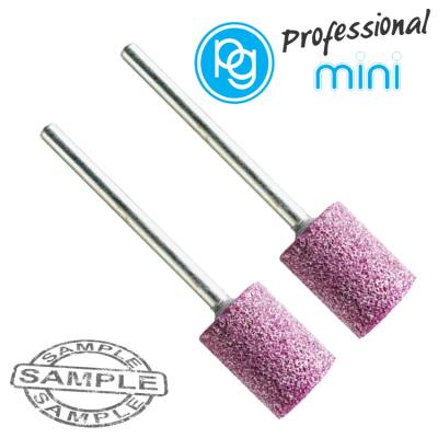 RUBY GRINDING STONES 12X15MM.CYL.SH3MM.2PCS — image 1