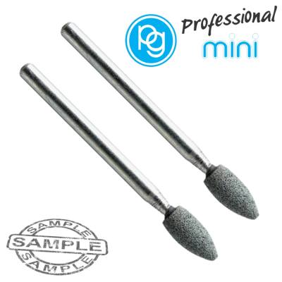 SILICON CARBIDE STONES 5X10MM.FLAME.SH3MM.2PCS — image 1