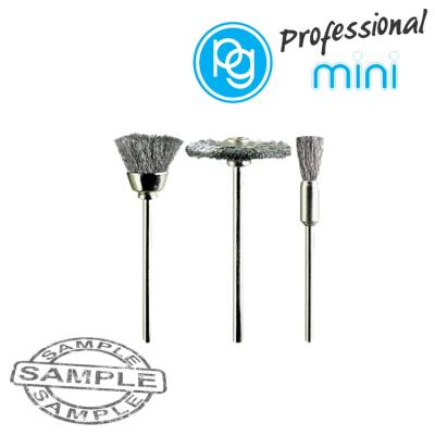 ASSORTED STEEL BRUSHES. 3PCS — image 1