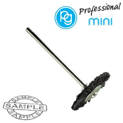 BLACK BRISTLE WHEEL BRUSH 21MM. SH.2.35MM — image 1