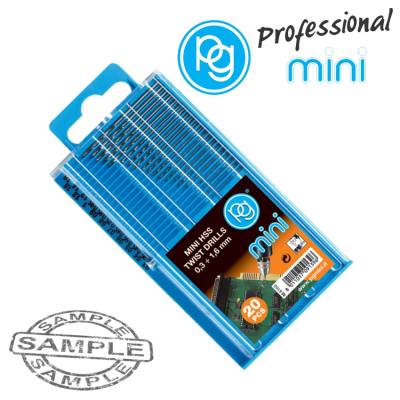 HSS TWIST DRILL BIT KIT.0.3MM-1.6MM.20PCS — image 1