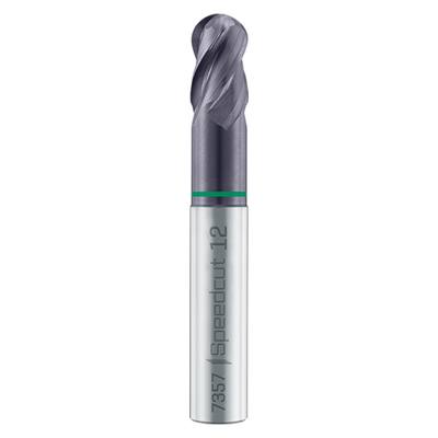 SCALL NOSE END MILL SP CUT UNIV. Z4 10.0 DIN 6527LHA SHANK DIN — image 1