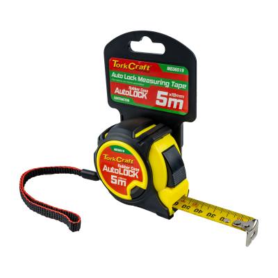 MEASURING TAPE AUTOLOCK 5M X 19MM RUBBER CASING MATT FINISH — image 1