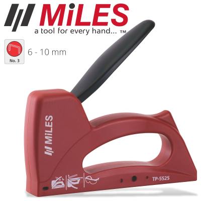 STAPLE GUN ABS BODY METAL HANDLE 22G 6-10MM JT21 STAP RELOAD IND — image 1