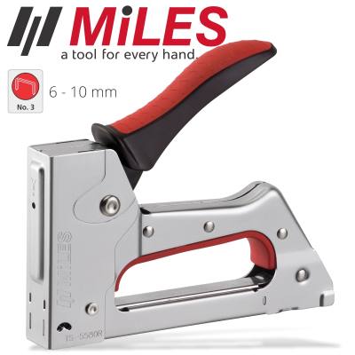 STAPLE GUN METAL BODY RUBBER GRIP 22G 6-10MM JT21 STAP RELOAD IND — image 1