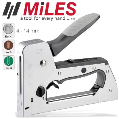STAPLE GUN 18G TRIGGER SHOT 3 IN 1 BRAD12-14 HL PIN 14 STAP T50 6-14MM — image 1