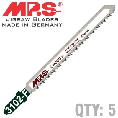 JIGSAW BLADE WOOD T-SHANK 10TPI T101BRF — image 1