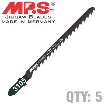 JIGSAW BLADE WOOD SCROLL T-SH.6TPI T244D — image 1