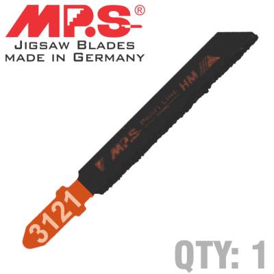 JIGSAW BLADE TUNGSTEN GRIT T-SHANK 75MM 1/PACK T150RIFF — image 1
