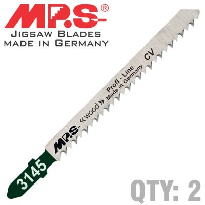 JIGSAW BLADE WOOD FINE CUT 100MM T-SHANK 8TPI — image 1