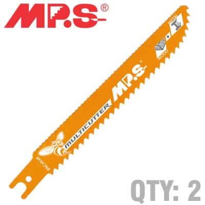 SABRE SAW SOFTWOOD 150MM MULTICUTTER U-SHANK 6&10TPI 2/PK — image 1