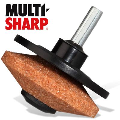 ROTARY MOWER & TOOL SHARPENER CORUNDUM WHEEL FOR DRILL — image 1