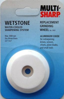 SPARE GRINDING WHEEL FOR MS3001 TOOL SHARPENER — image 1