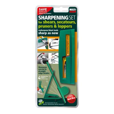 GARDEN TOOL SHARPENING KIT 2PC SHEAR & SCATEUR — image 1