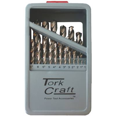 DRILL BIT SET 25PCE HSS GROUND BRIGHT FINISH — image 1