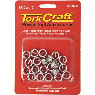 THREAD REPAIR KIT M10 X 1.5 X 1.0D REPL. INSERTS FOR NR5010 — image 1