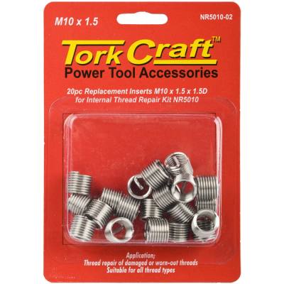 THREAD REPAIR KIT M10 X 1.5 X 1.5D REPL. INSERTS FOR NR5010 — image 1