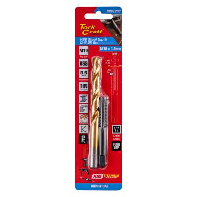 TAP HSS 10X1.5 & DRILL 8.5MM 2PC SET — image 1
