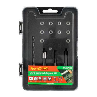 THREAD REPAIR KIT 14PC M5 X 0.8 X 7.6MM FLANGE INSERT — image 1