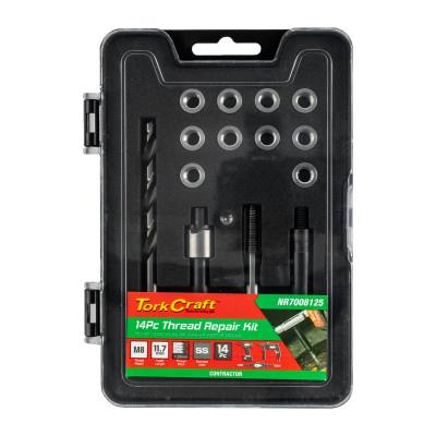 THREAD REPAIR KIT 14PC M8 X 1.25 X 11.7MM FLANGE INSERT — image 1
