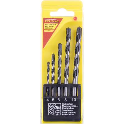 MASONRY DRILL BIT SET 5PC 4-10MM — image 1