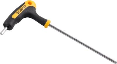 BALL POINT T HANDLE HEX ALLEN KEY 3.0MM X 100MM — image 1