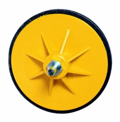BACKING PAD HOOK & LOOP 115MM 14M + ARBOR — image 1