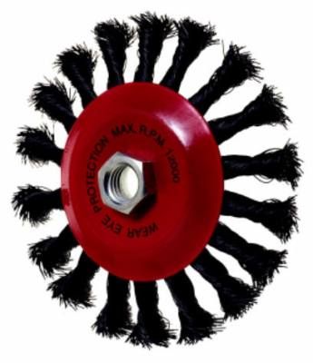 TW.WIRE CON. WHEEL BRUSH 100MM — image 1