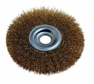 WIRE WHEEL BRUSH 150MM HOLE 32,20,16 — image 1