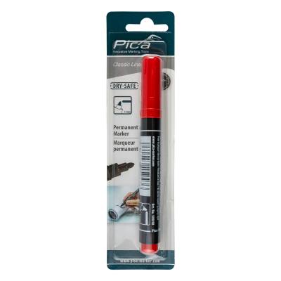 PERMANENT MARKER 1-4MM ROUND TIP RED BLISTER — image 1